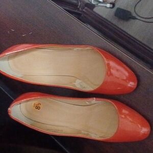 J. Crew Women's Bright Orange Heels